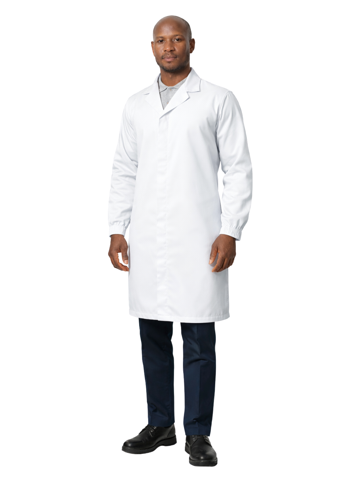 Food Safety Press Stud Dust Coat