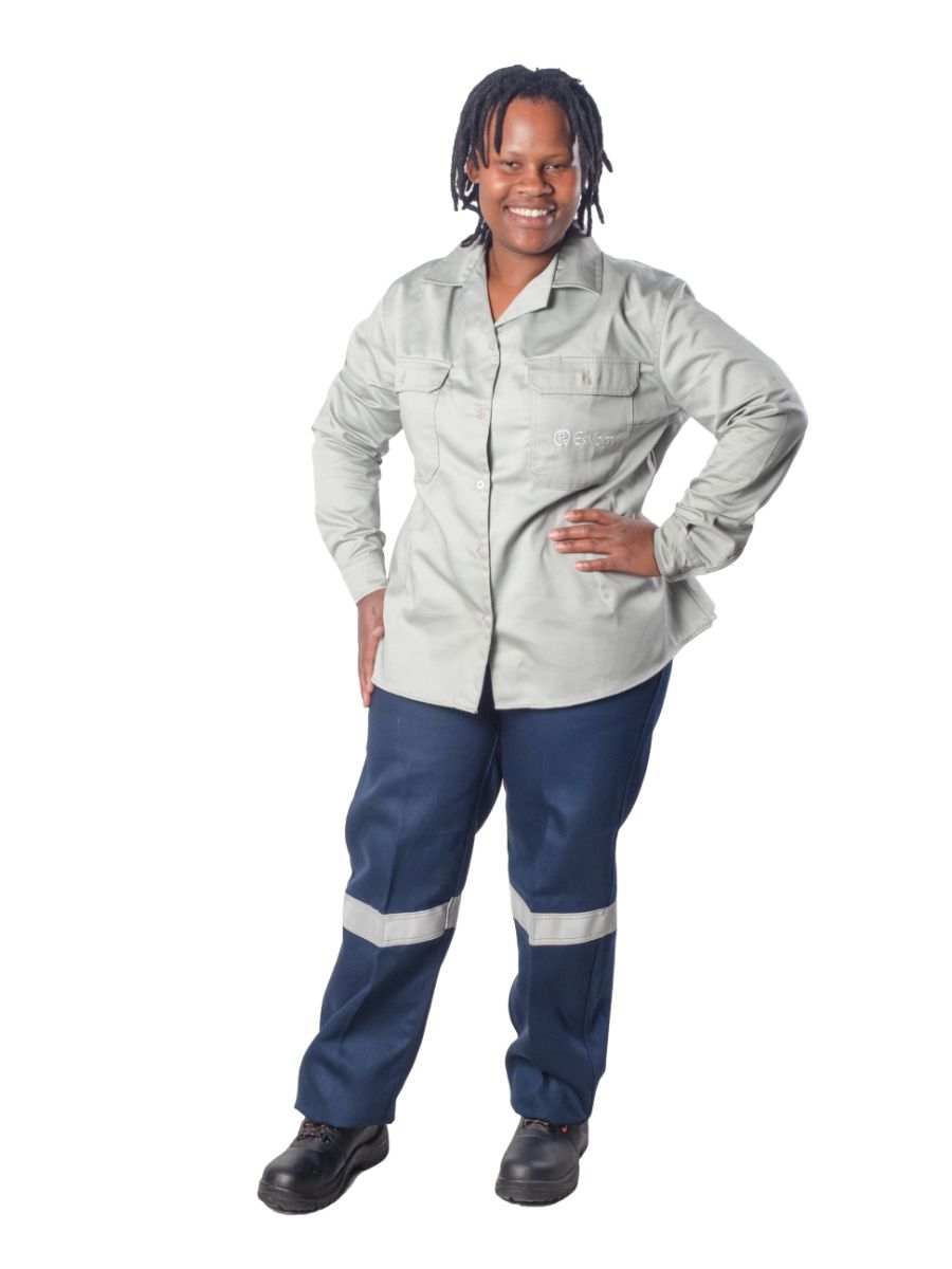 Ladies Long Sleeve Eskom Shirt