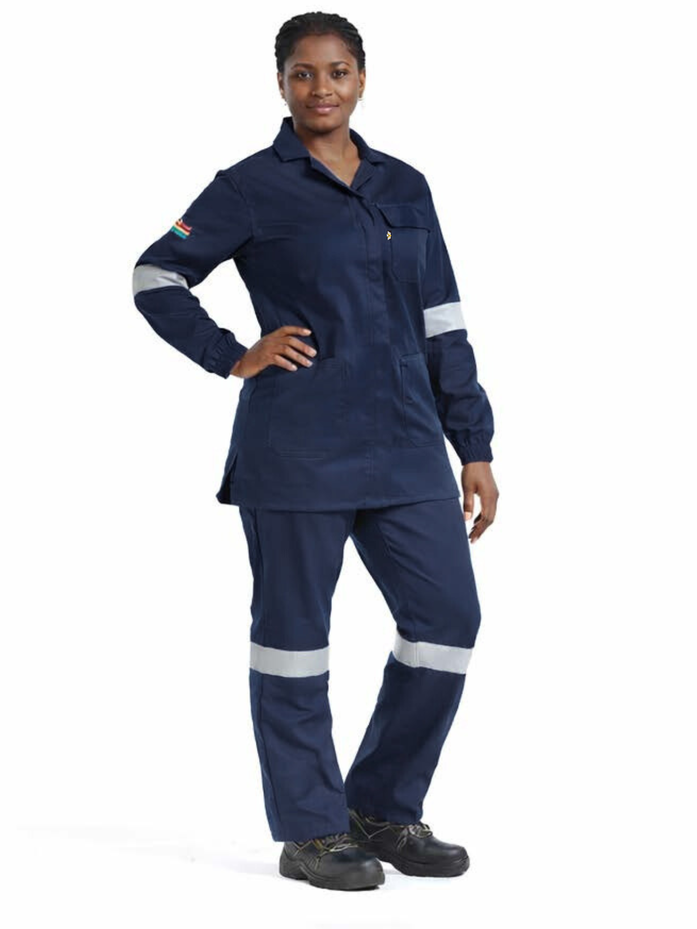 Ladies D59 SABS Flame and Acid Jacket & Trousers